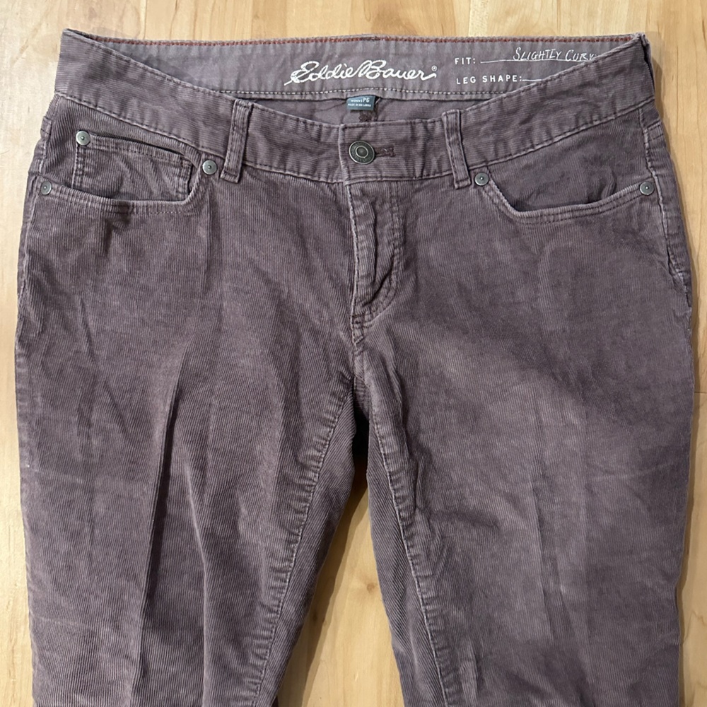 Eddie Bauer Corduroys Purple